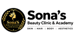 Sona's Beauty and Academy Logo